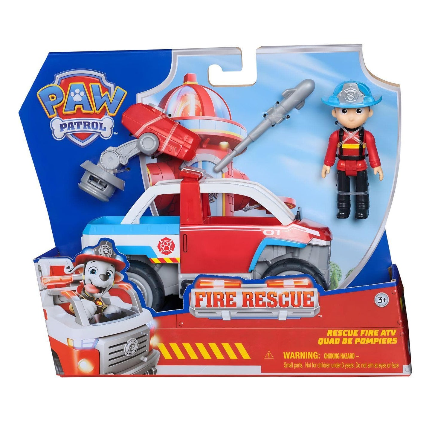 Apresentamos Patrulha Pata Fire Rescue - Ryder com o SKU 550799925 recomendado para + 3 anos