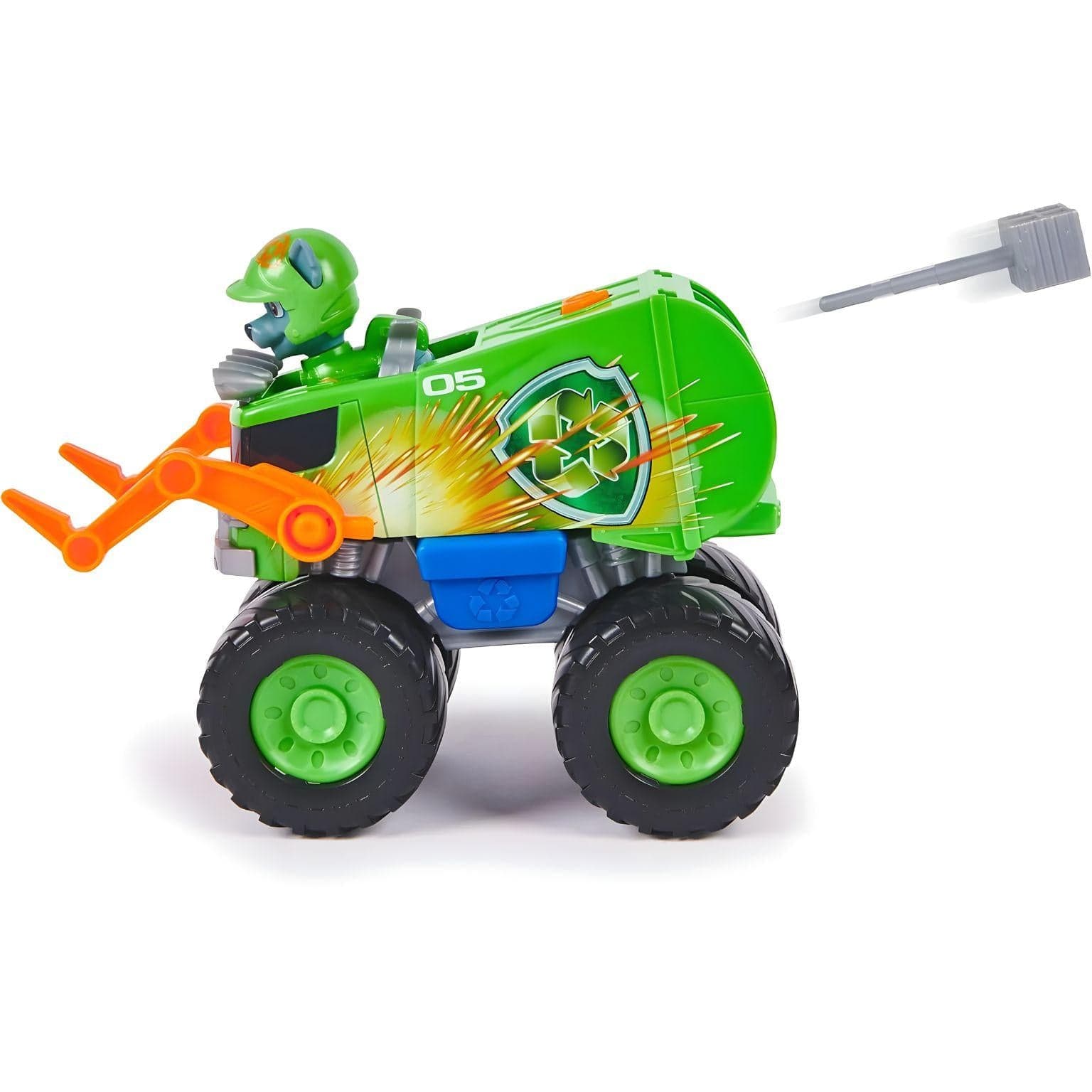 Apresentamos Patrulha Pata Rescue Wheels - Rocky com o SKU 554533825 recomendado para + 3 anos