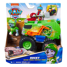 Apresentamos Patrulha Pata Rescue Wheels - Rocky com o SKU 554533825 recomendado para + 3 anos