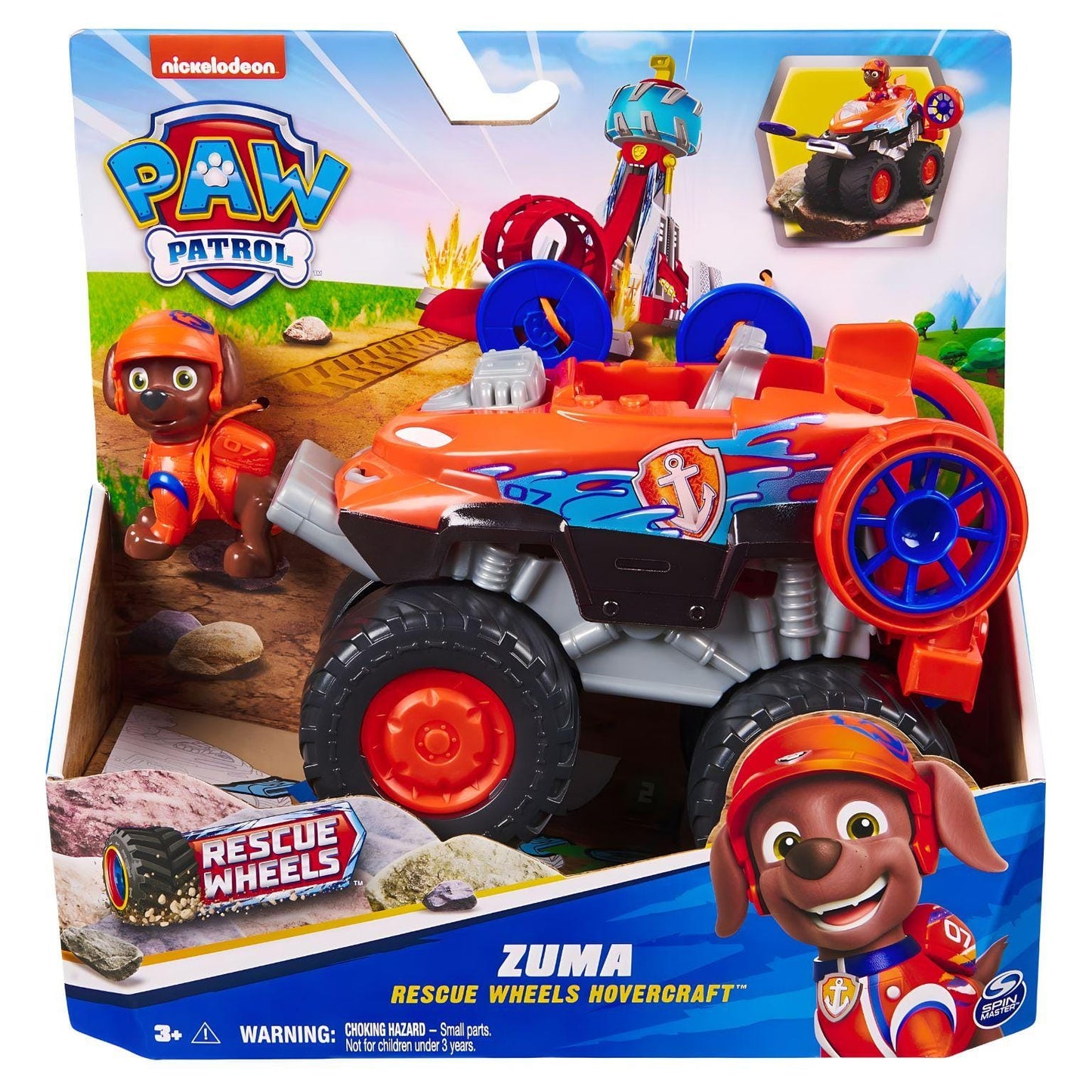 Apresentamos Patrulha Pata Rescue Wheels - Zuma com o SKU 554533725 recomendado para + 3 anos
