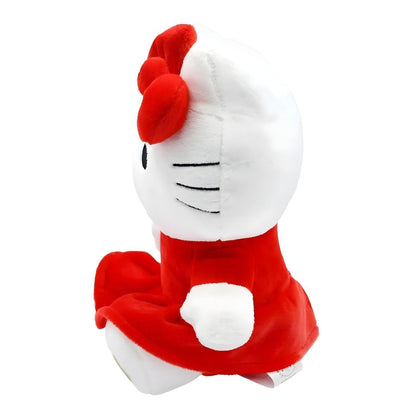 Peluche Hello Kitty com Vestido vermelho 24 cm