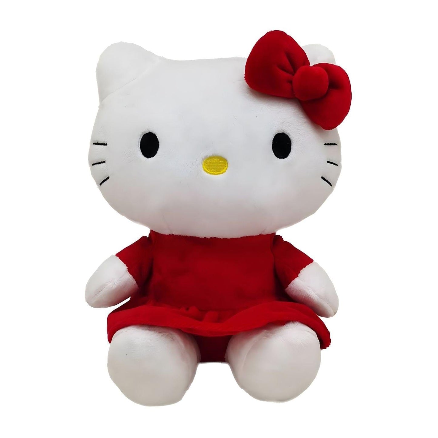 Apresentamos Peluche Hello Kitty com Vestido vermelho 24 cm com o SKU 232061525 recomendado para + 0 meses