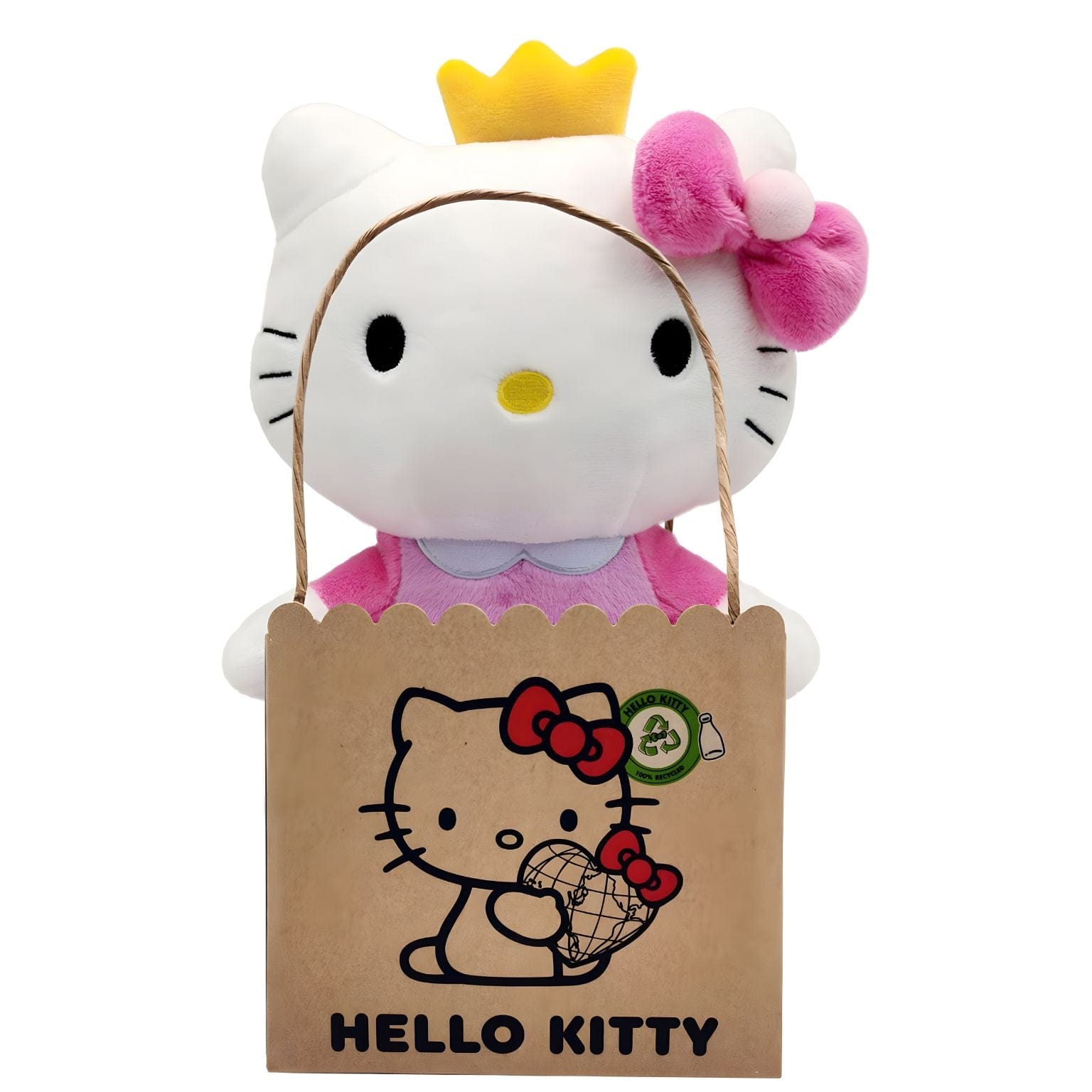 Apresentamos Peluche Hello Kitty Princesa 24 cm com o SKU 232061425 recomendado para + 0 meses