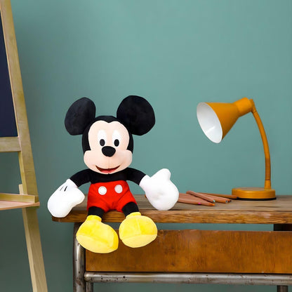 Peluche Mickey 35 cm sentado numa secretária