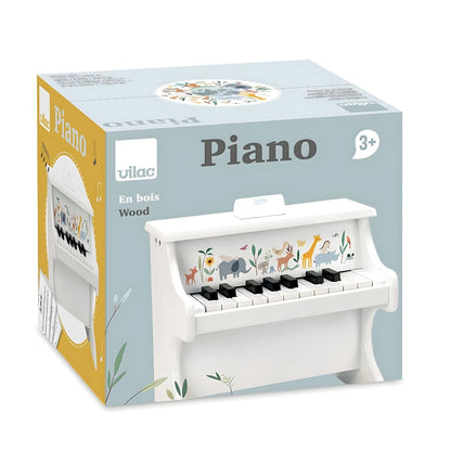 Piano de Madeira Animais do Mundo