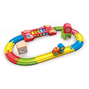 Apresentamos Pista  de Comboio sensorial com o SKU 82382224 recomendado para + 12 meses