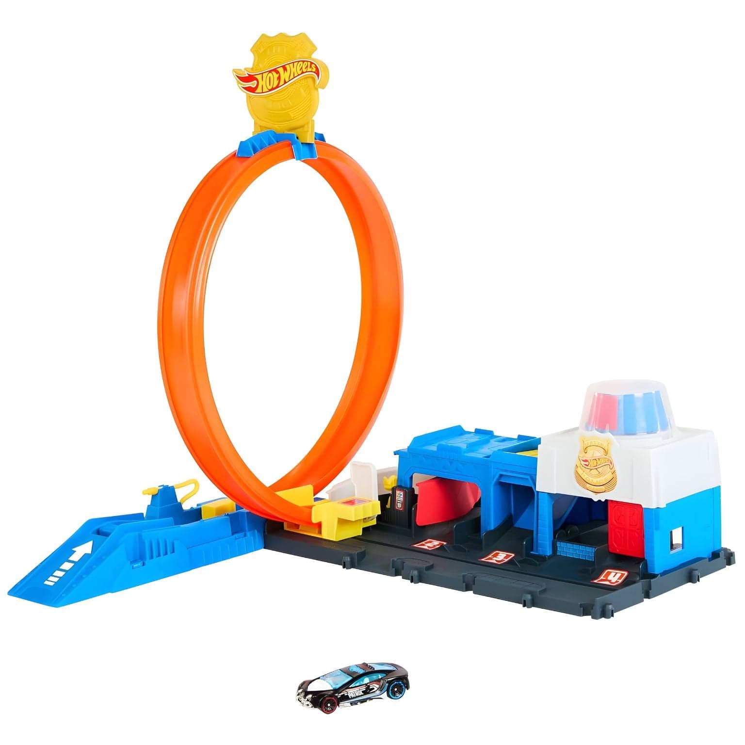 Apresentamos Pista Hot Wheels - Super Esquadra de Polícia com o SKU 776415525 recomendado para + 4 anos
