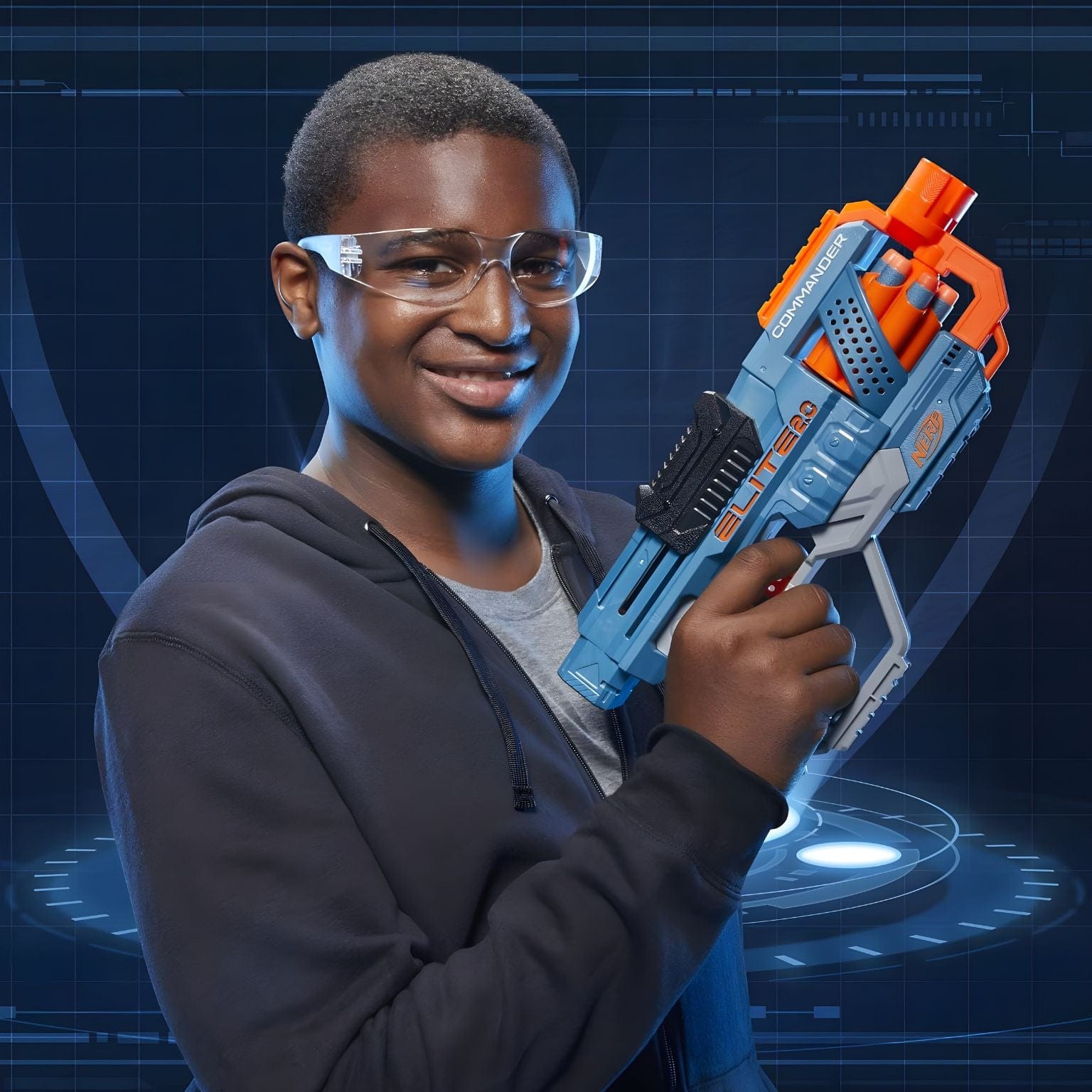 Apresentamos Nerf - Elite 2.0 Commander RD-6 com o SKU 90948524 recomendado para + 8 anos