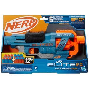 Apresentamos Nerf - Elite 2.0 Commander RD-6 com o SKU 90948524 recomendado para + 8 anos