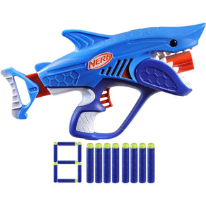 Apresentamos Nerf Junior Sharkfire com o SKU 90864524 recomendado para + 6 anos