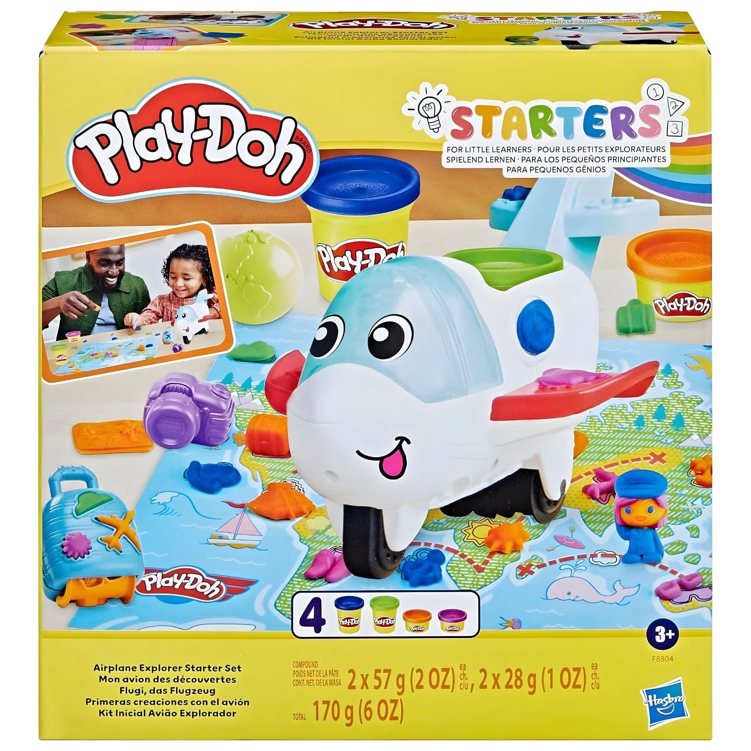 Apresentamos Play-Doh Avião Explorador com o SKU 90880424 recomendado para + 3 anos