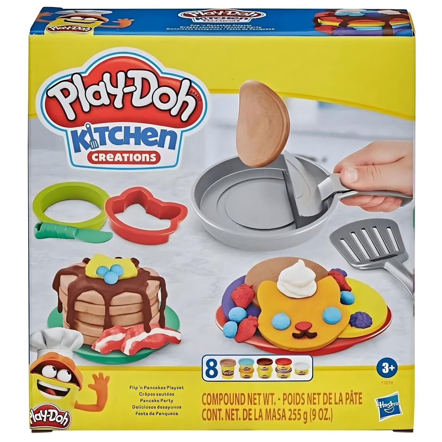 Apresentamos Play-Doh Festa da Panqueca com o SKU 90127924 recomendado para + 3 anos