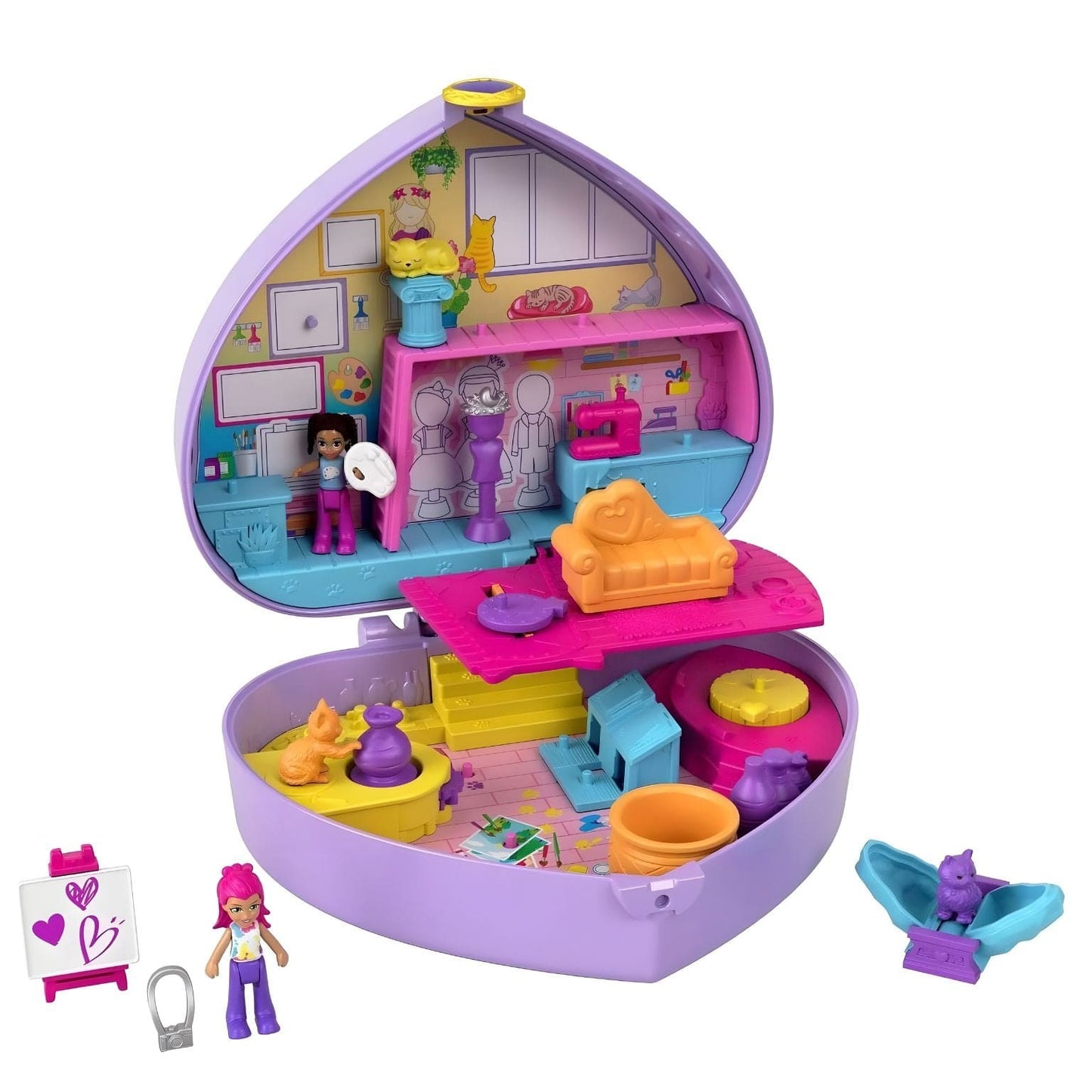 Apresentamos Polly Pocket - Atelier de pintura com o SKU 20570124 recomendado para + 4 anos