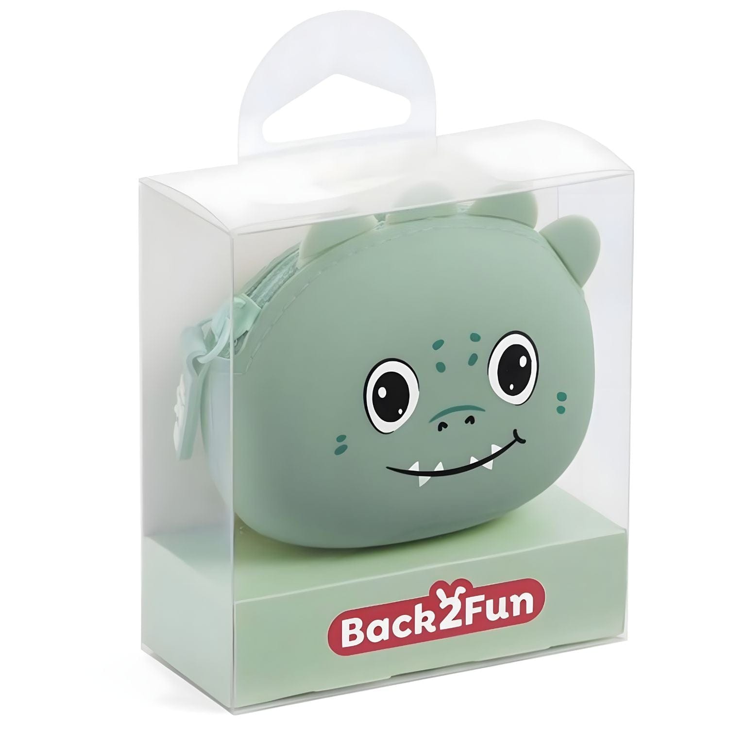 Apresentamos Porta Moedas silicone Dinossauro com o SKU 921940425 recomendado para + 3 anos