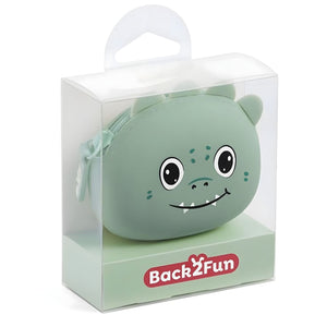Apresentamos Porta Moedas silicone Dinossauro com o SKU 921940425 recomendado para + 3 anos