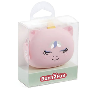 Apresentamos Porta Moedas silicone Unicórnio com o SKU 921940225 recomendado para + 3 anos