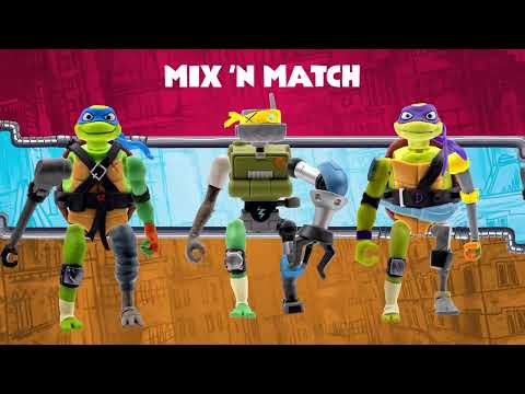 Vídeo oficial Playmates - TMNT Mix N Match