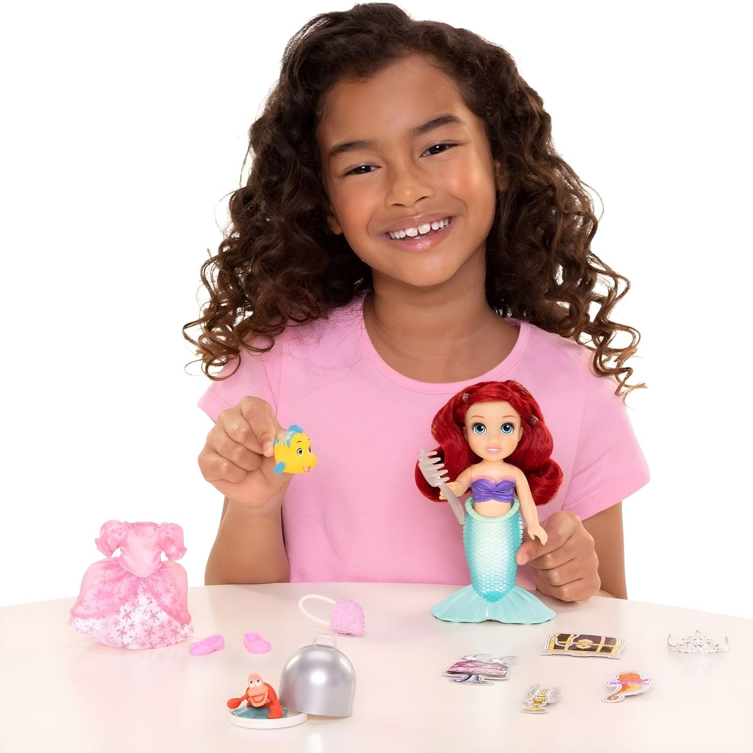 Apresentamos Conjunto Ariel Mar e Terra com o SKU 772338024 recomendado para + 3 anos