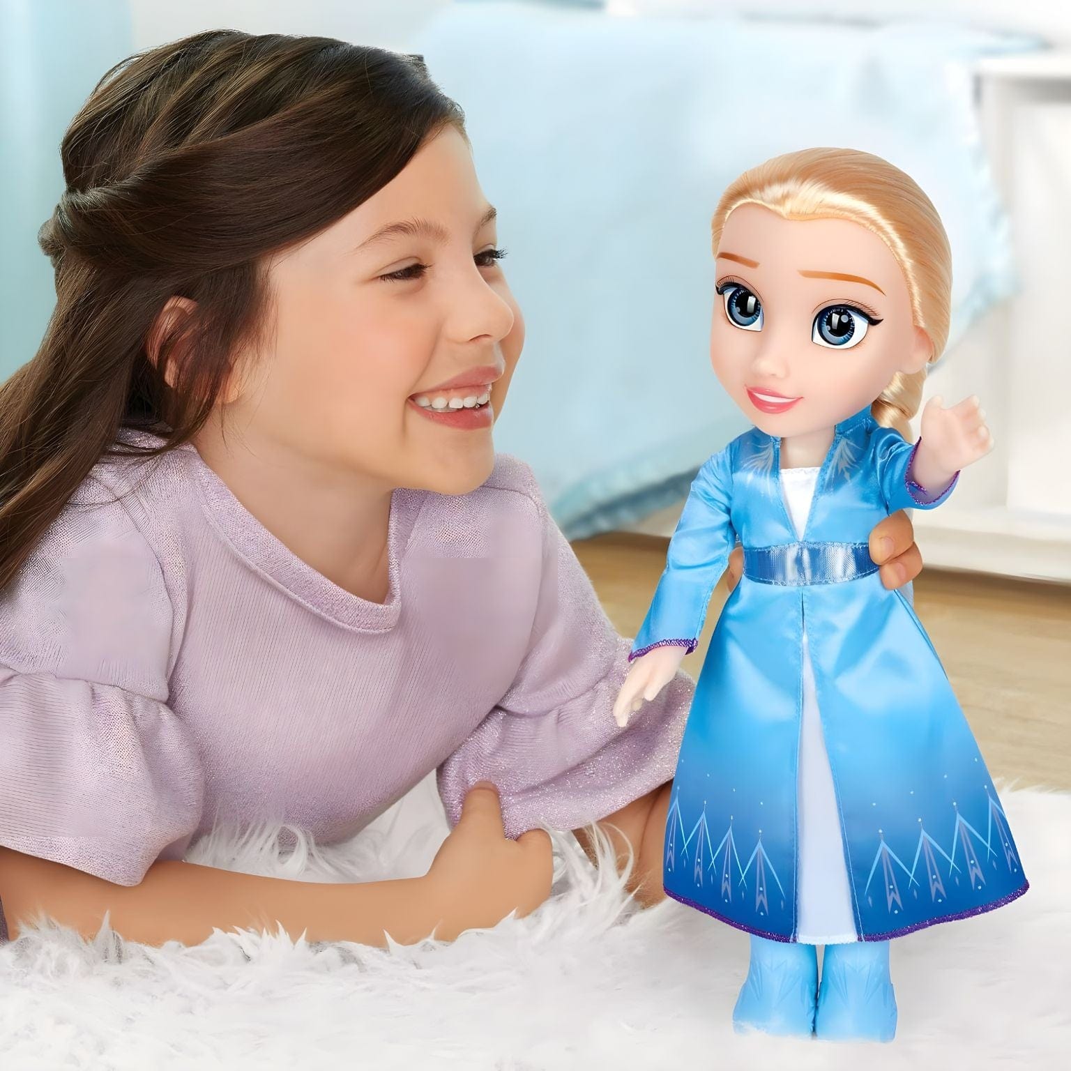 Apresentamos Princesa Disney Elsa 35 cm com o SKU 772118023 recomendado para + 3 anos