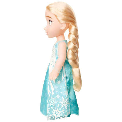 Princesa Disney Elsa com vestido verde 35 cm