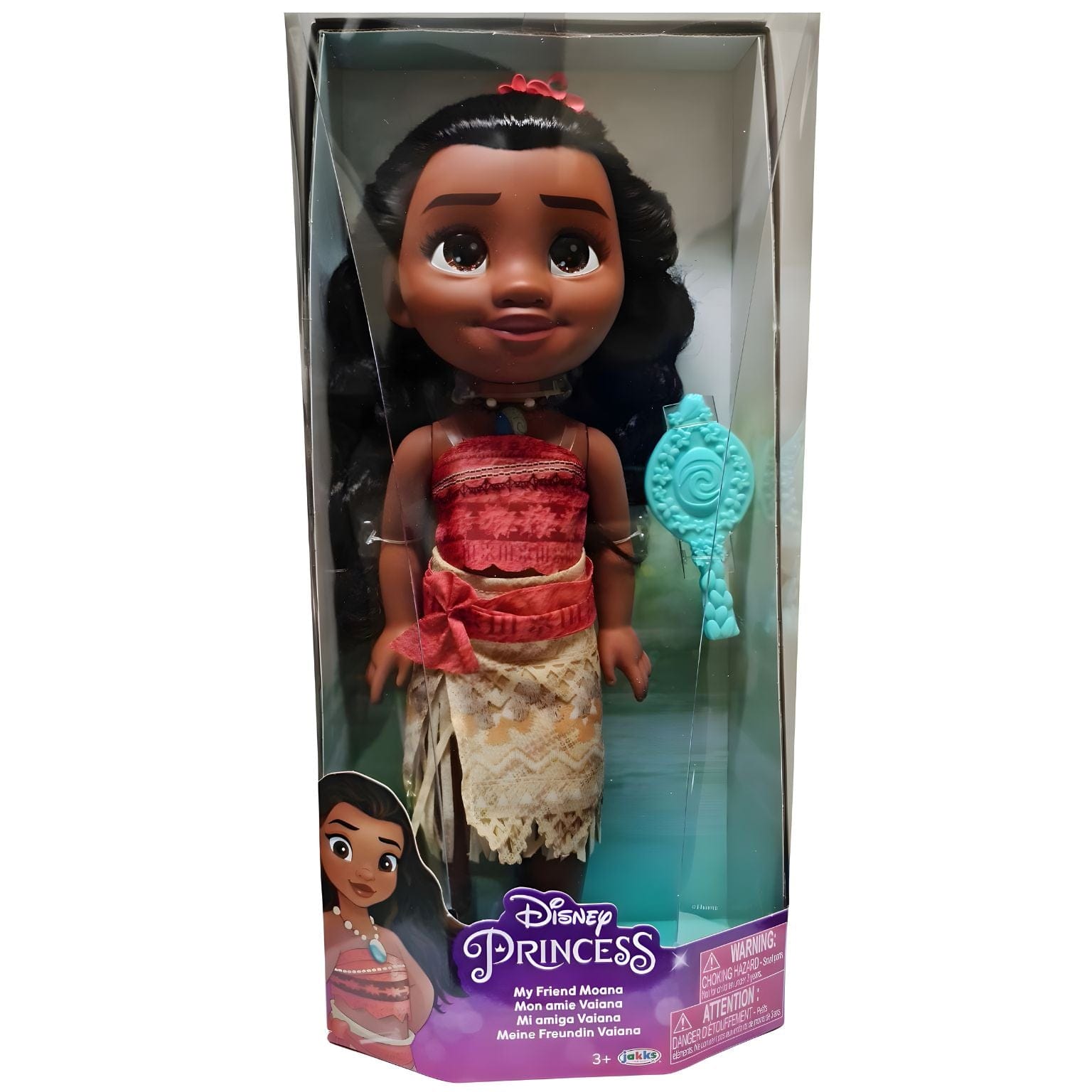 Apresentamos Boneca Vaiana 38 cm com o SKU 771044822 recomendado para + 3 anos