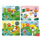 Apresentamos Puzzle de Madeira - Quatro Estações com o SKU 26264124 recomendado para + 2 anos