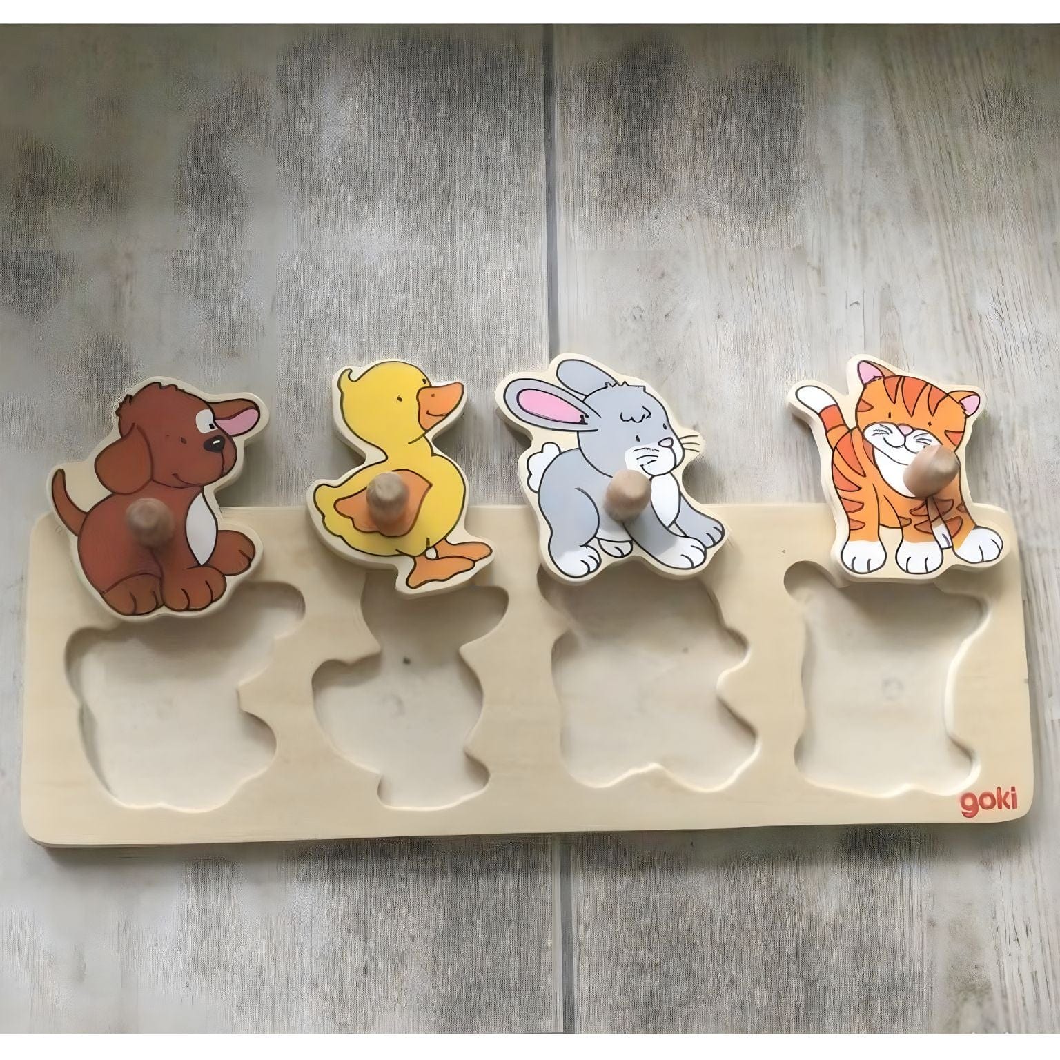 Apresentamos Puzzle de Pegas - Crias com o SKU 45786625 recomendado para + 12 meses