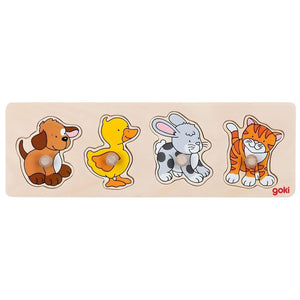Apresentamos Puzzle de Pegas - Crias com o SKU 45786625 recomendado para + 12 meses