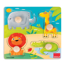 Apresentamos Puzzle Animais da Selva com o SKU 85300425 recomendado para + 12 meses