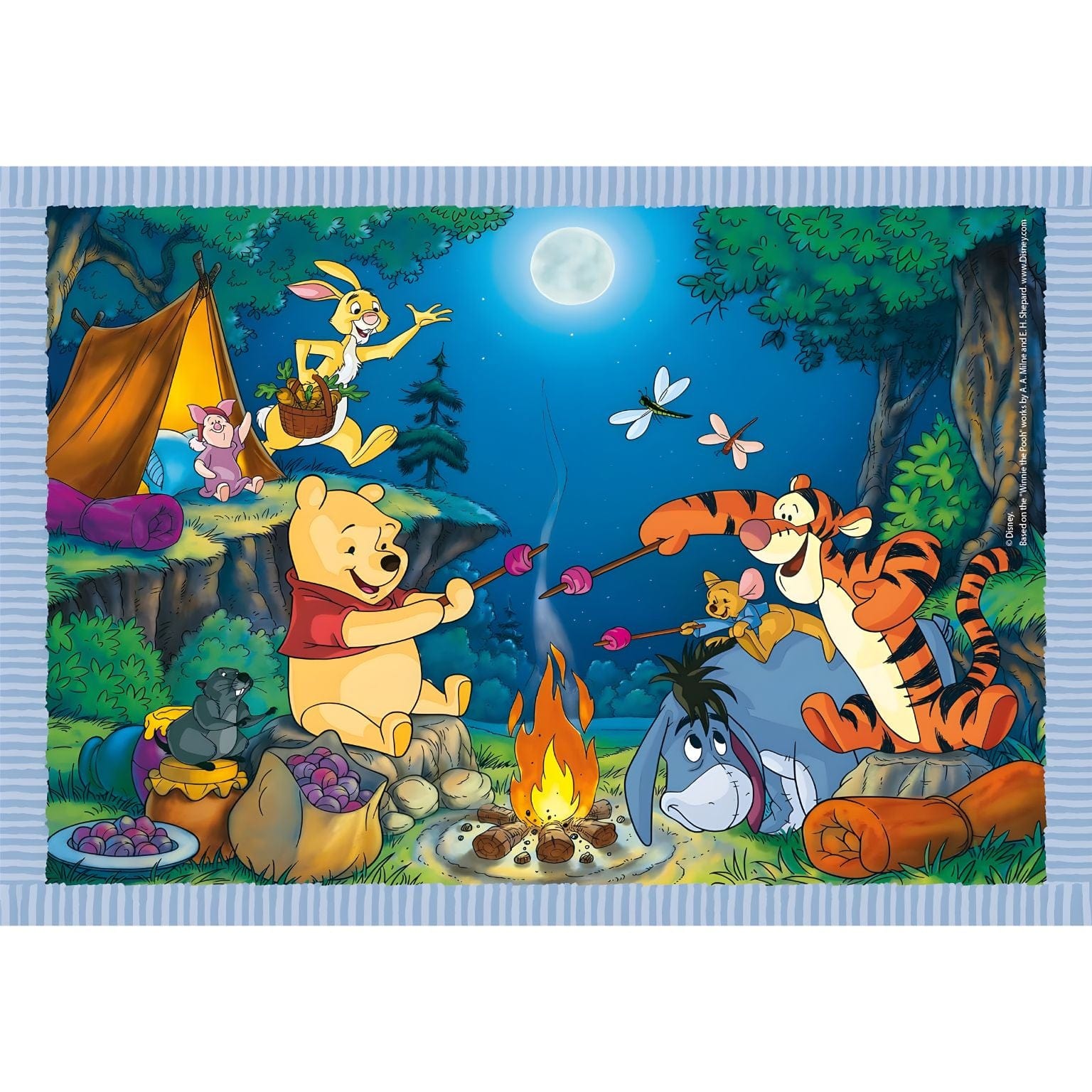 Apresentamos Puzzle Progressivo Winnie the Pooh com o SKU 772151424 recomendado para + 3 anos