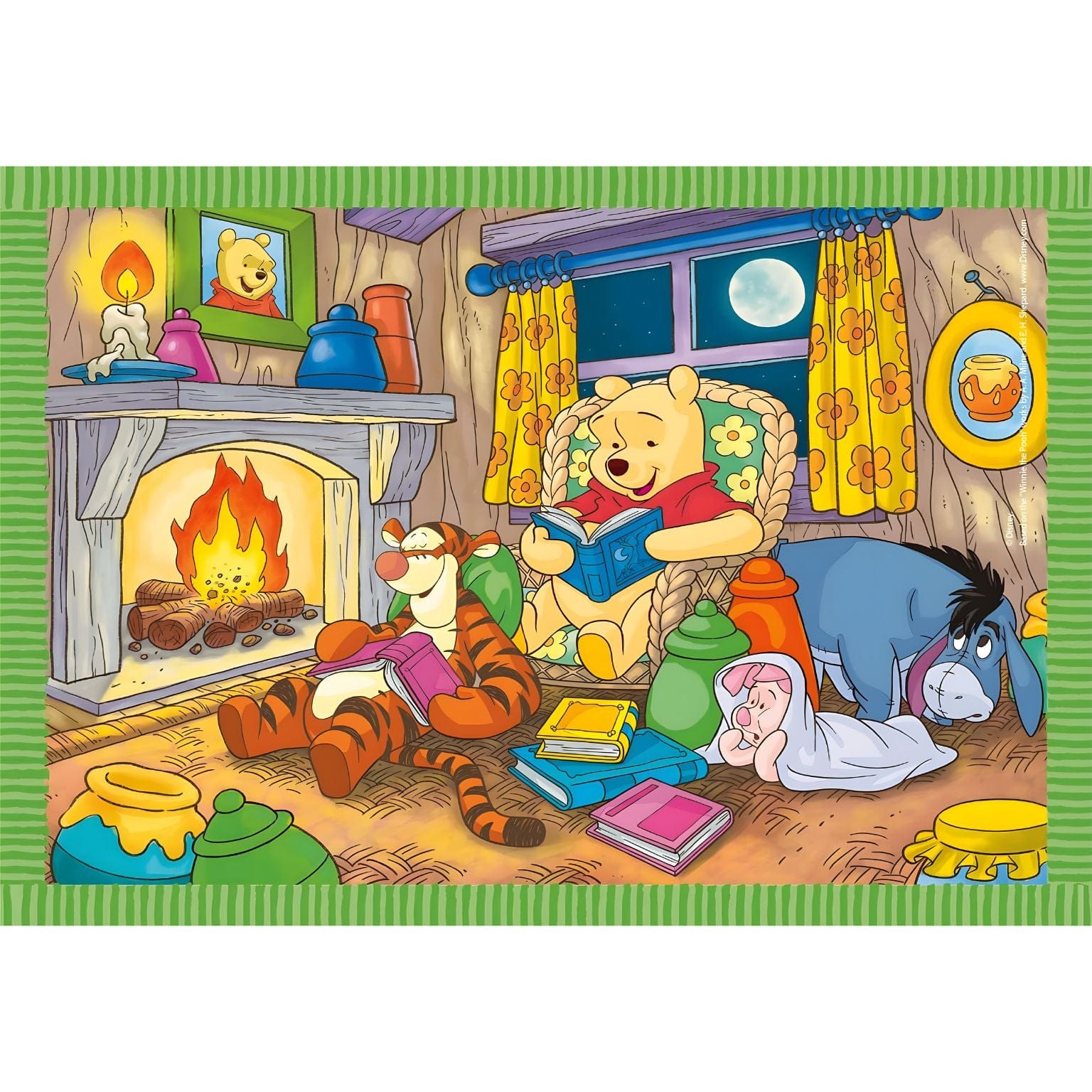 Apresentamos Puzzle Progressivo Winnie the Pooh com o SKU 772151424 recomendado para + 3 anos