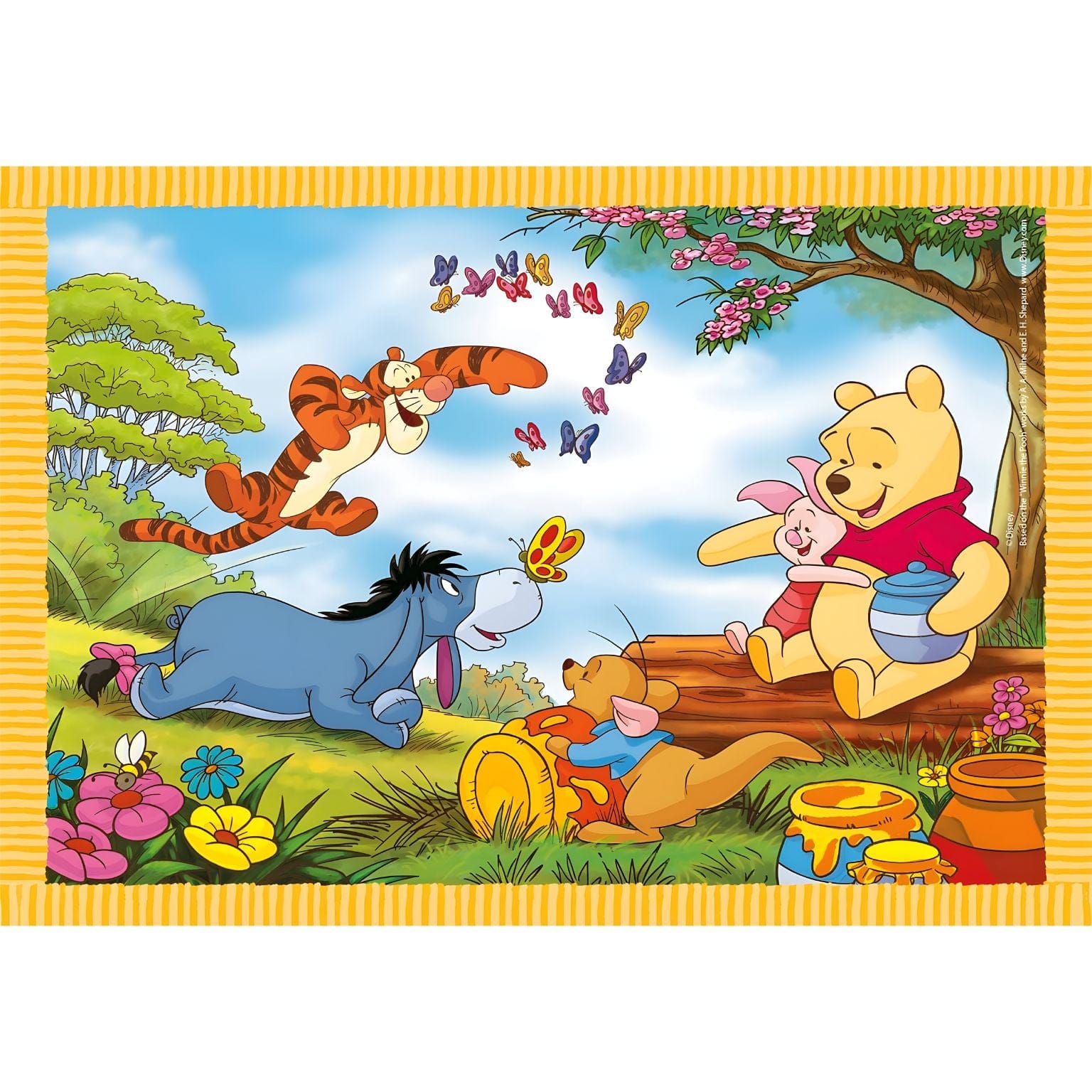 Apresentamos Puzzle Progressivo Winnie the Pooh com o SKU 772151424 recomendado para + 3 anos