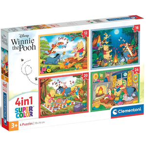 Apresentamos Puzzle Progressivo Winnie the Pooh com o SKU 772151424 recomendado para + 3 anos