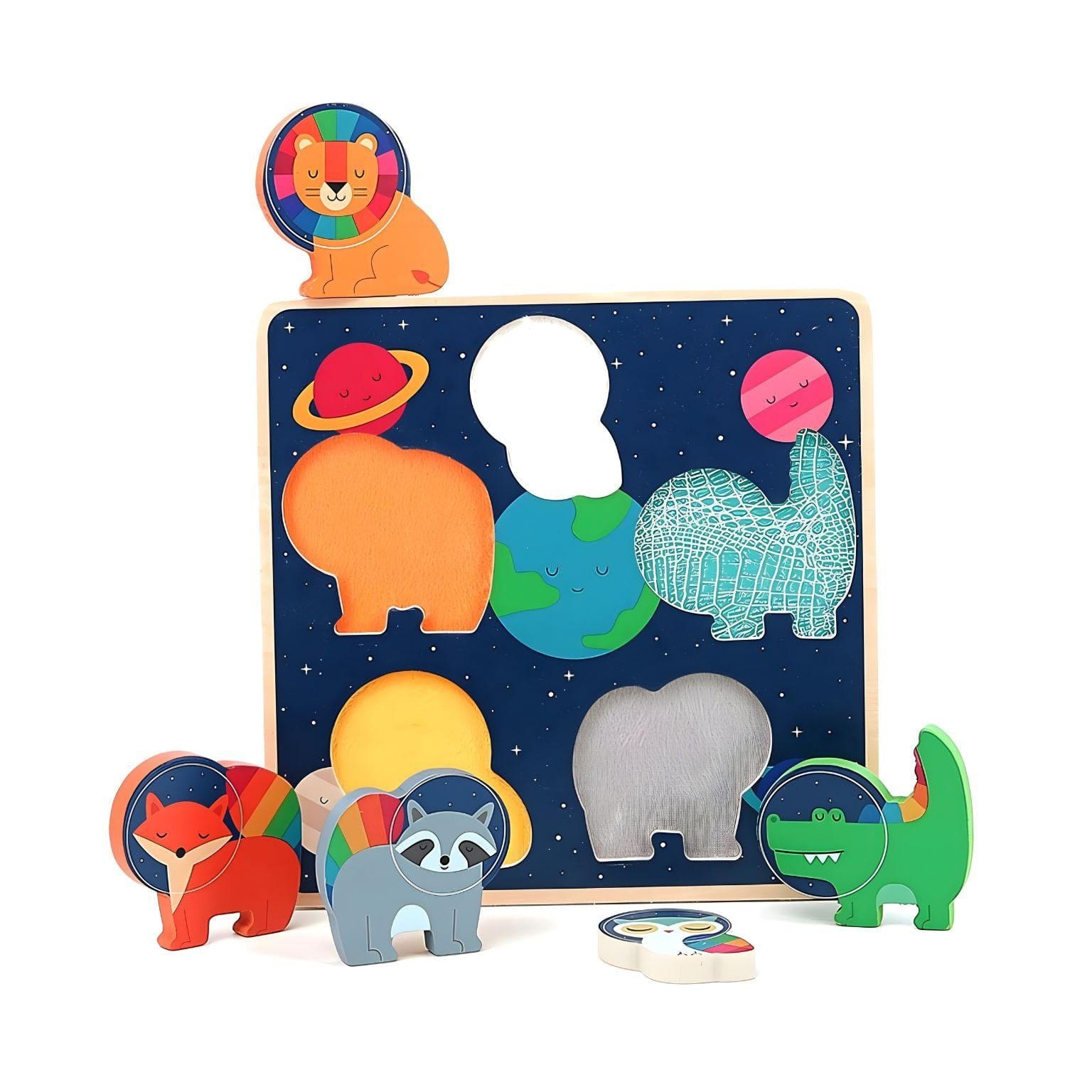 Apresentamos Puzzle Táctil Espaço de Andy Westface com o SKU 26740125 recomendado para + 2 anos