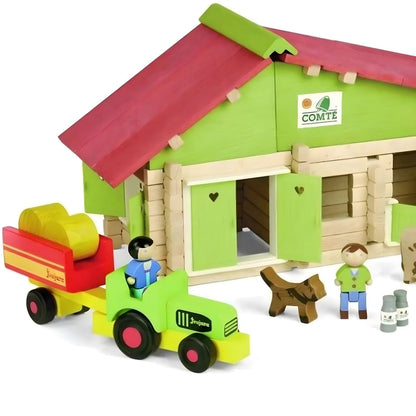 Quinta com tractor e Animais 140 pçs