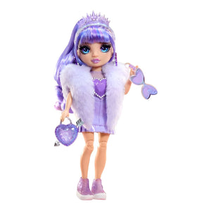 Apresentamos Rainbow High Crystal Violet Willow com o SKU 772140425 recomendado para + 8 anos
