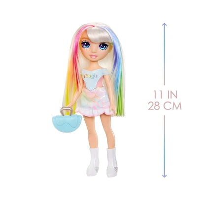 Boneca Rainbow High Amaya Raine com indicação de 28 cm de altura
