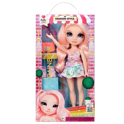 Rainbow High My Fashion Style Bella Parker na embalagem