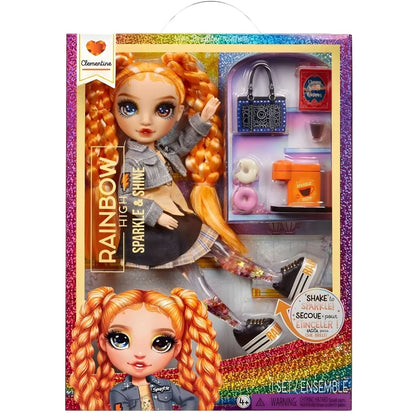 Apresentamos Rainbow High Sparkle & Shine Clementine com o SKU 772780325 recomendado para + 4 anos