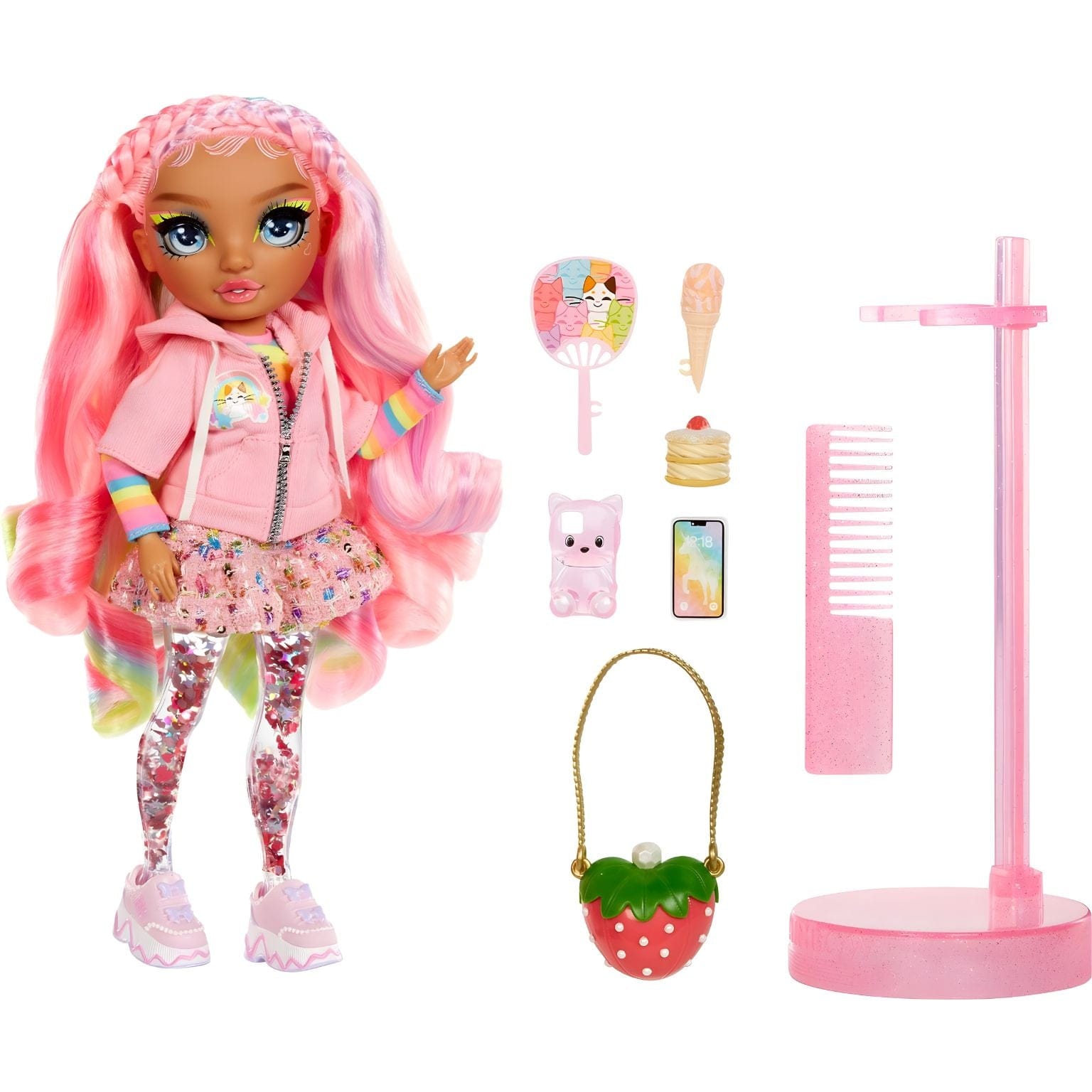 Apresentamos Rainbow High Sparkle & Shine Rosetta com o SKU 772778025 recomendado para + 4 anos