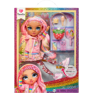 Apresentamos Rainbow High Sparkle & Shine Rosetta com o SKU 772778025 recomendado para + 4 anos