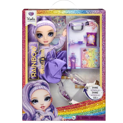 Apresentamos Rainbow High Sparkle & Shine Viola com o SKU 772781025 recomendado para + 4 anos