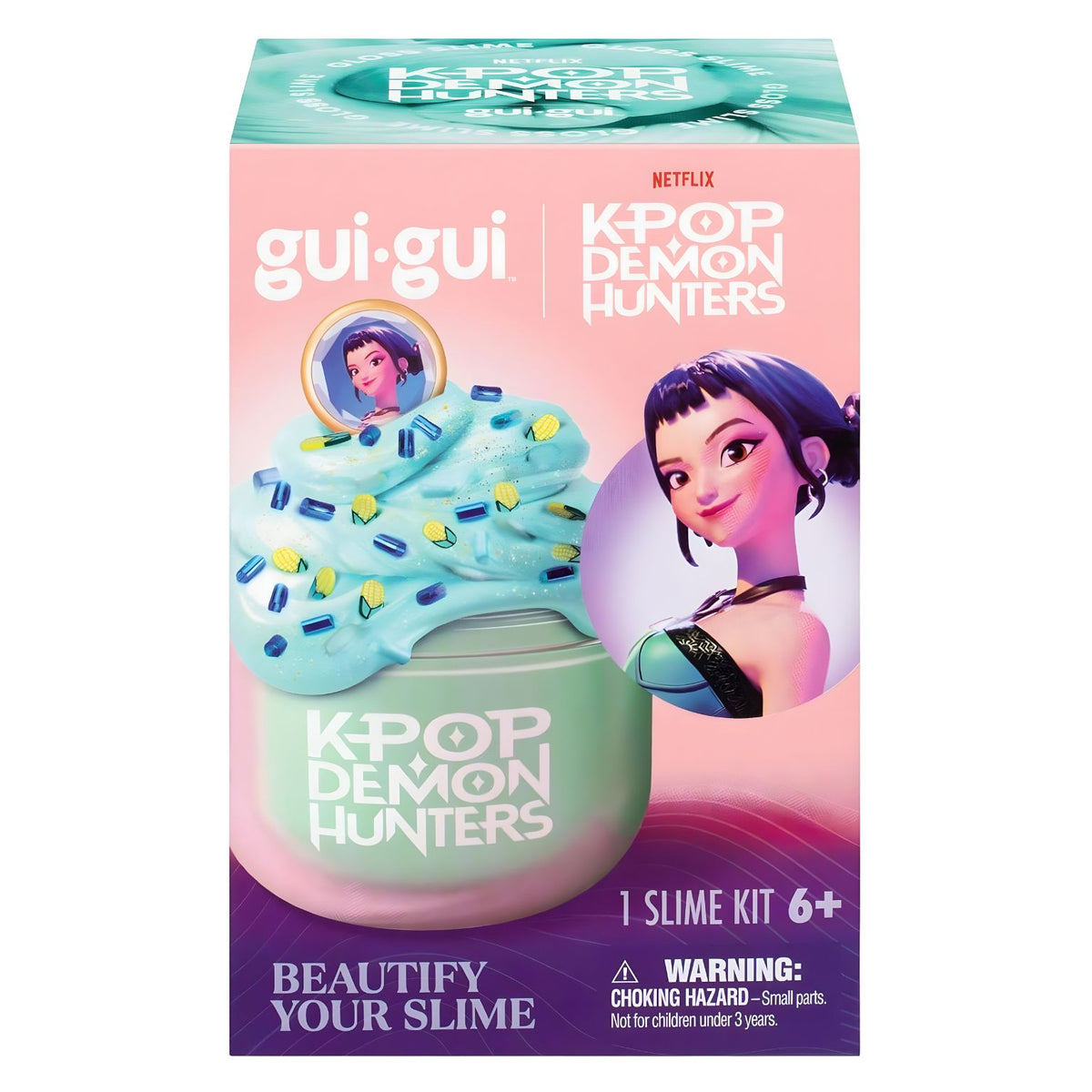 Slime Gui-Gui K-POP Demon Hunters – modelos sortidos da coleção