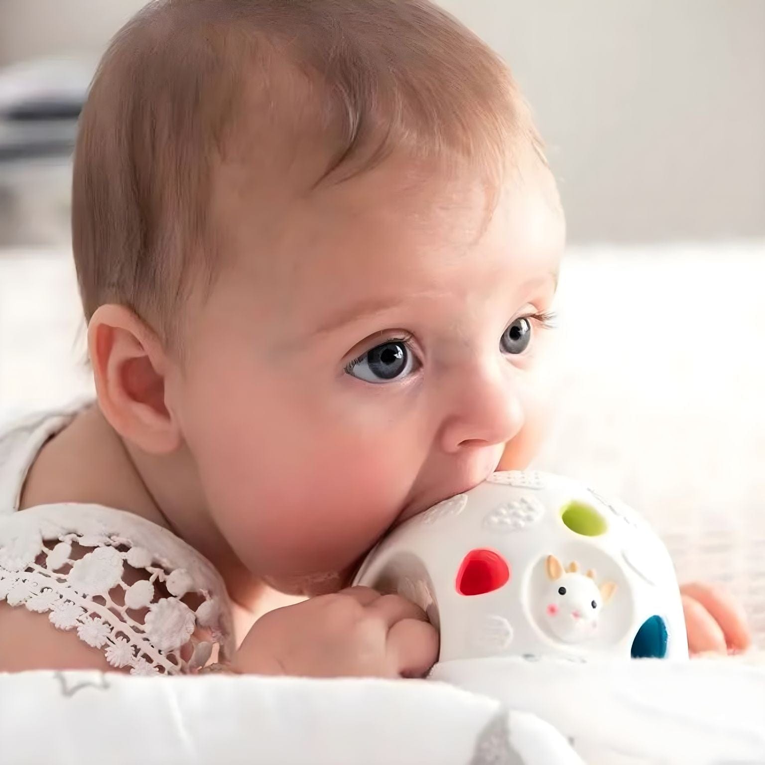 Apresentamos So'pure Senso'Ball Girafa Sofia com o SKU 102012524 recomendado para + 3 meses