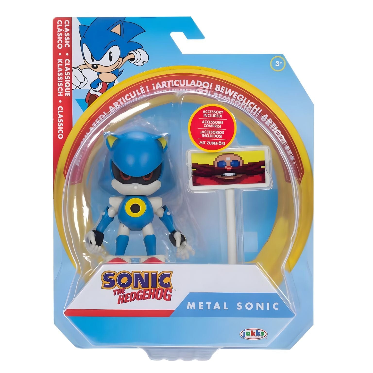 Apresentamos Sonic The Hedgehog - Metal Sonic com o SKU 234232125 recomendado para + 3 anos