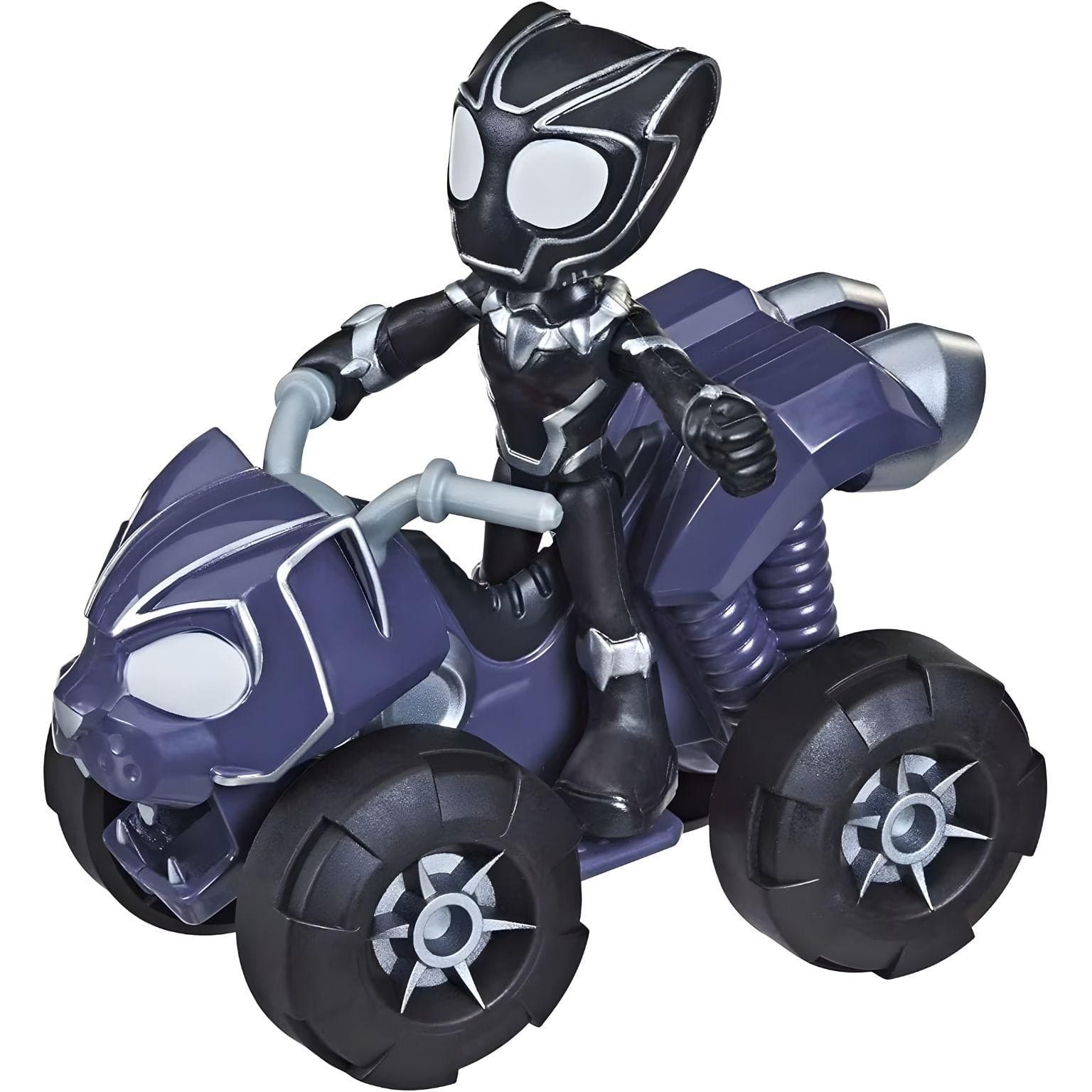 Apresentamos Spidey and his Amazing Friends Pantera Negra e Quadriciclo Pantera com o SKU 15194322 recomendado para + 3 anos
