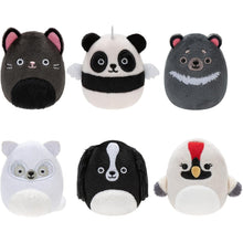 Apresentamos Squishville Mini Squishmallows - Esquadrão Preto e Branco com o SKU 23050924 recomendado para + 3 anos