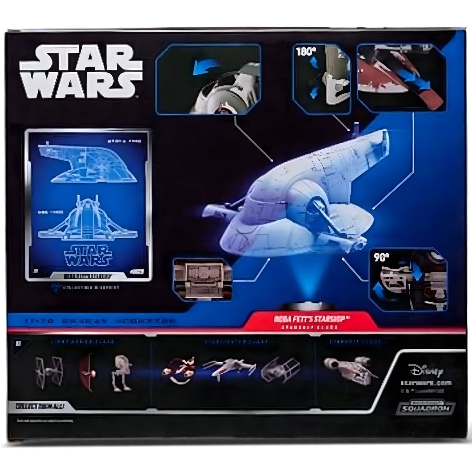 Apresentamos Star wars Micro Galaxy  Nave Boba Fetts com o SKU 230002724 recomendado para + 8 anos