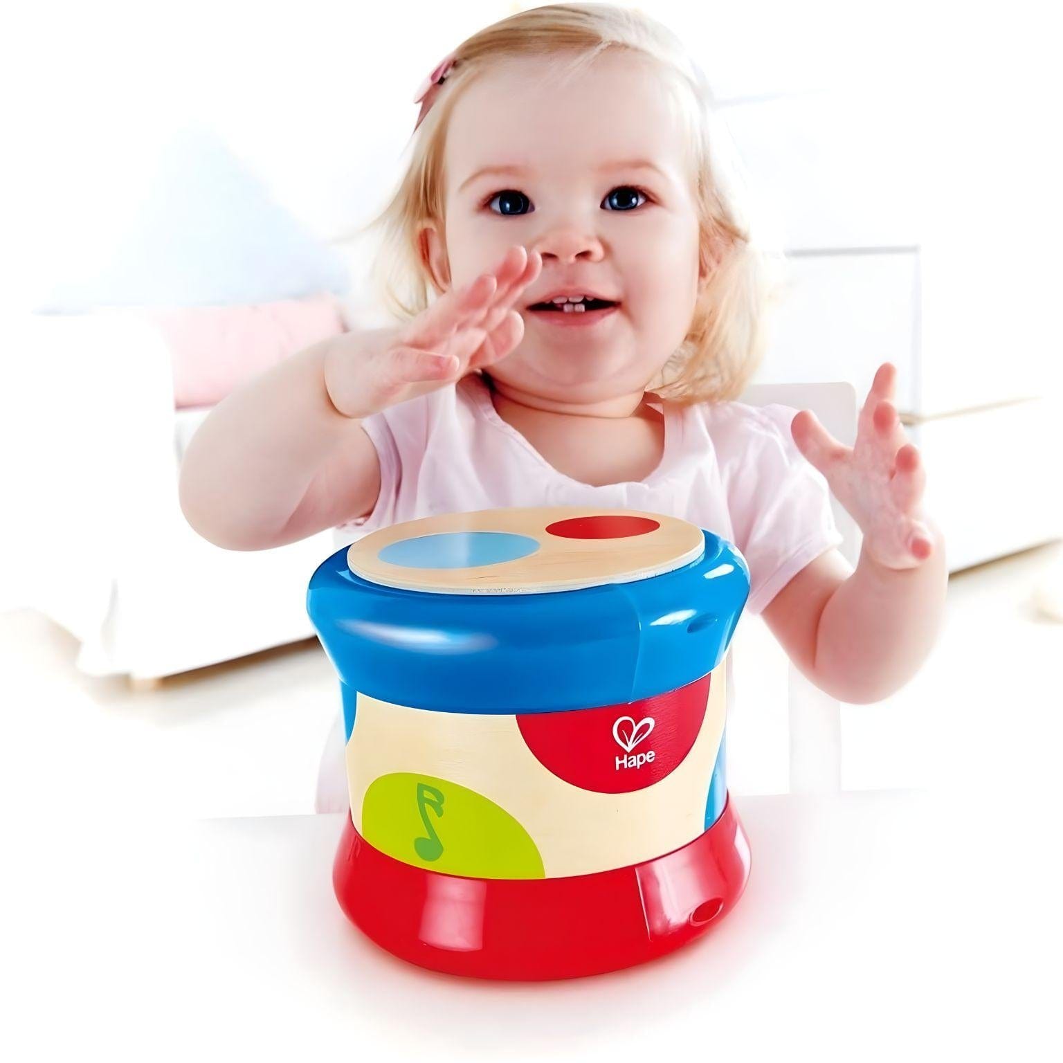 Apresentamos Tambor Bebé com o SKU 82033322 recomendado para + 6 meses