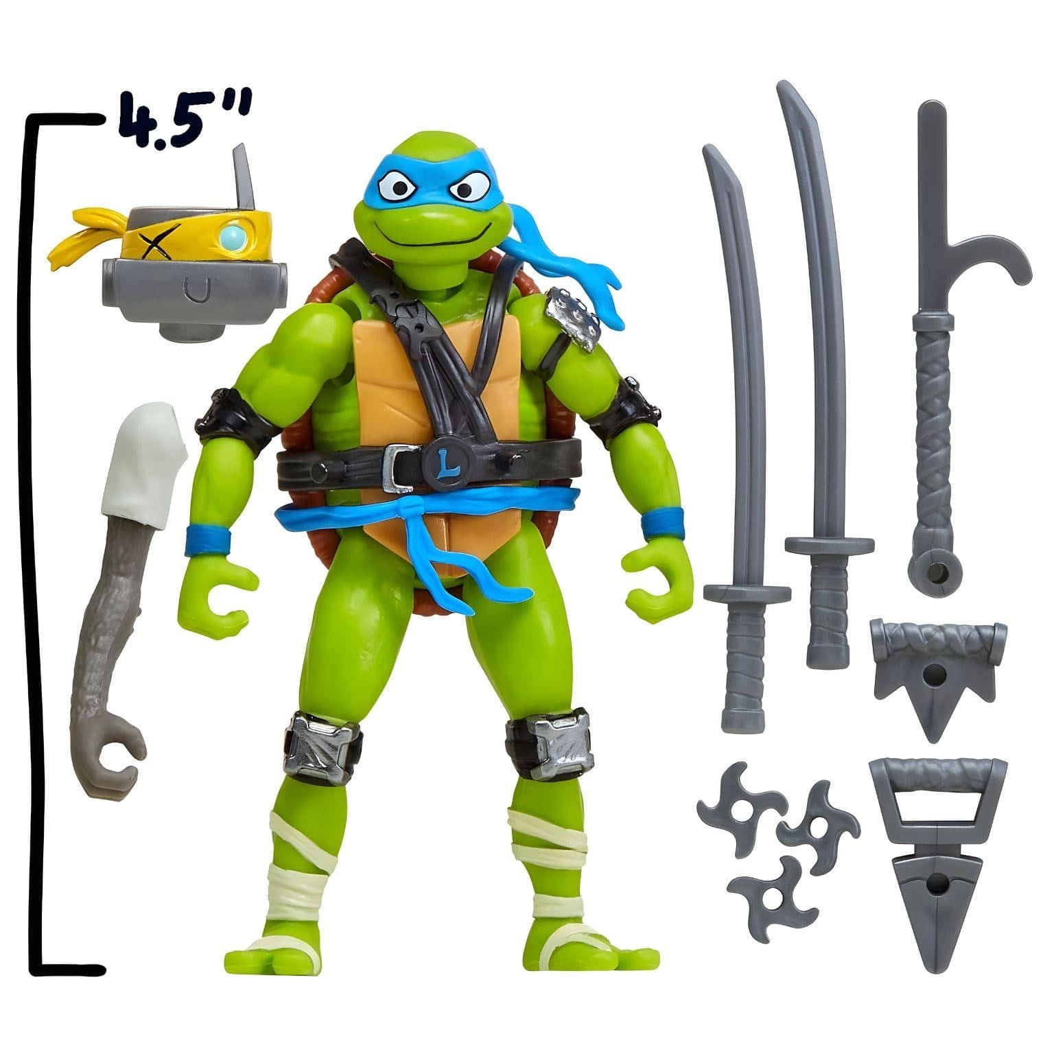 Apresentamos Tartarugas Ninja Mix n Match - Leonardo com o SKU 234017225 recomendado para + 4 anos